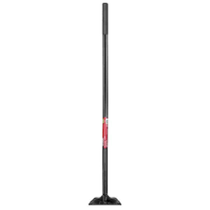 lot 133 image: Husky 51 in. Steel Handle 8 in. x 8 in. Tamper-Missing Handle Grip