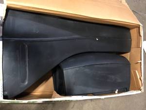 lot 25 image: Step2 Mail Master Streamline Black OverPost Mounted Plastic Mailbox Customer Returns See Pictures