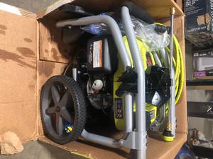 lot 50 image: RYOBI 3300 PSI 2.5 GPM Cold Water Gas Pressure Washer with Honda GCV200 Engine Customer Returns See Pictures