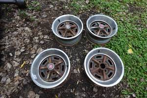 lot 132 image: Rally Wheels with Trim Rings - 15