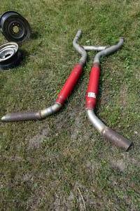 lot 156 image: Automotive Exhaust System - Believed to be Off a Chevelle