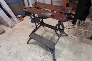 lot 1V image: Vintage Sears Craftsman Portable Craft Center