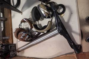 lot 80A image: Aviation Headsets and Yoke