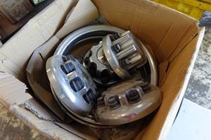 lot 234 image: Chevy Truck Center Caps with 2 Trim Rings