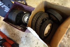 lot 279 image: Assorted Utility Wheels