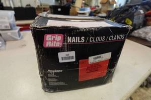 lot 266 image: Grip Rite 1-58 Ring Shank Drywall Nails