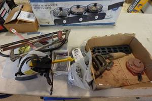 lot 97A image: Assorted Hardware - Saws, Screws, Drill Bits