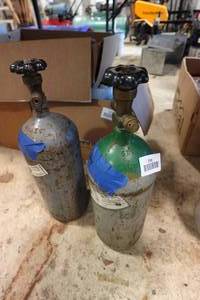 lot 258 image: Empty CO2 Tanks