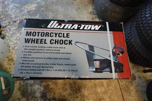 lot 247 image: Ultra-Tow Motorcycle Wheel Chock