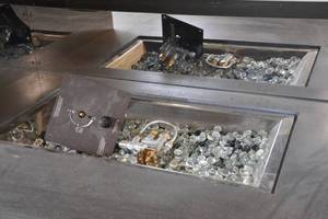 lot 1T image: Customizable Fire Table