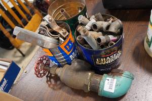 lot 218A image: Large Valve and Fittings