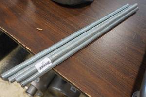 lot 107 image: Threaded Rods