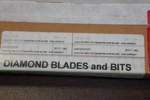 lot 215 image: NEW Wet Cut Diamond Saw Blade for Asphalt