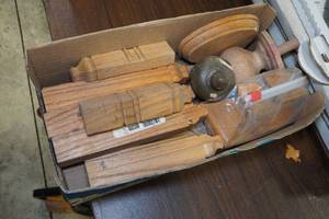 lot 213 image: Wooden Railing Accessories