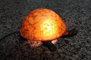 lot 424 image: Tortoise Table Lamp
