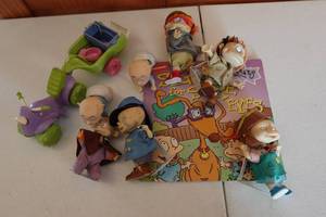 lot 580 image: Assorted Rugrats Action Figures