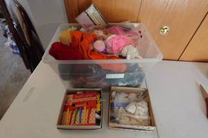 lot 595 image: Assorted Dolls - Barbie, Ken, GI Joe