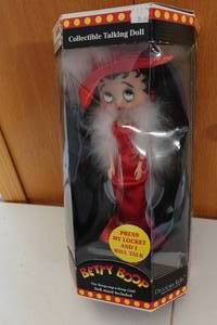 lot 600 image: Betty Boop Collectible Talking Doll