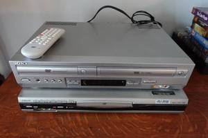 lot 611 image: Sony DVDVCR Player and Emerson DVD Recorder