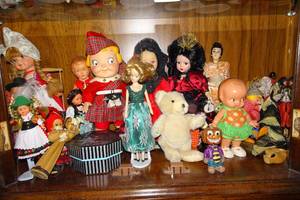 lot 380 image: Dolls - Brass Key, Campbells Soup, Celluloid