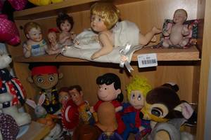 lot 397 image: Dolls and Plush Toys - Woody, Jessie, Bambi, Lucy
