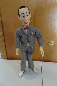 lot 536 image: Vintage Pee Wee Herman Doll