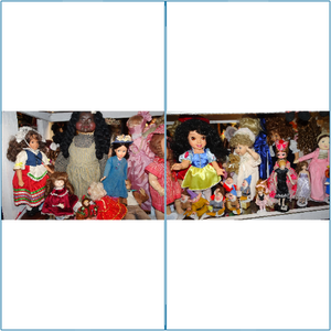 lot 547 image: Dolls - Snow White and Dwarfs, Mary Poppins, Brunswood