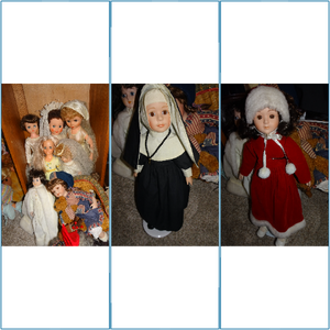 lot 558 image: Dolls - Sitting Flag, House of Lloyd, Pamela Mae
