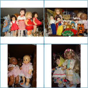 lot 566 image: Dolls - Saucy Walker, Patty Cake, Betsy McCall