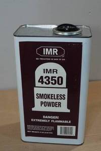 lot 111 image: 8 Lbs IMR 4350 Smokeless Powder