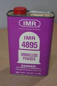 lot 114 image: 1 Lb IMR 4895 Smokeless Powder