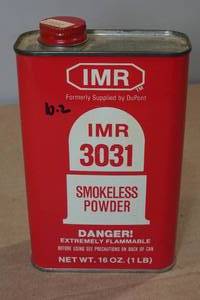 lot 116 image: Partial Can IMR 3031 Smokeless Powder