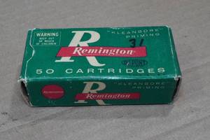 lot 134 image: 31 Remington .32 Auto 71 Gr MC Ammo