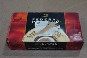 lot 143 image: 20 Federal Vital-Shok 7mm Rem Mag 160 Gr Barnes Triple Shock Ammo