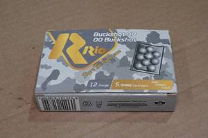 lot 162 image: 5 Rio 12 Gauge 2-34 00 Buckshot Shotshells