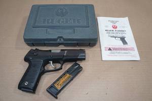 lot 1I image: Ruger P89 9mm Semi-Auto Pistol - 2 Magazines