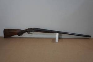 lot 1R image: Crescent Firearms Peerless Model 12 Gauge Side by Side Shotgun