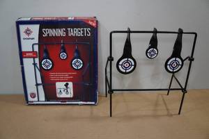 lot 17 image: Crossman Spinning Targets for Pellet Guns
