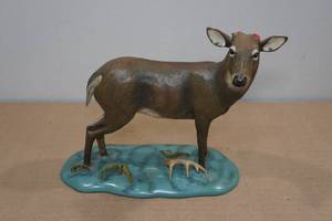 lot 50 image: Whitetail Shed Statue