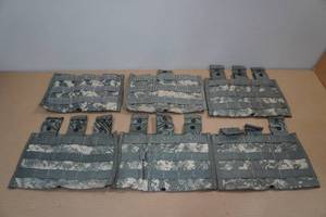 lot 84 image: 6 M4 Three Mag Side by Side Pouch