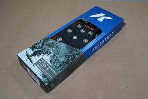 lot 110 image: Korkers Interchangeable Sole System Triple Thread Carbide Spike -Size 7.5-8
