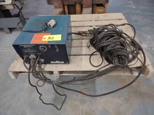 lot 35 image: Miller Spoolmatic 2 Wire Feeder Gun...