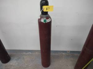 lot 57 image: Argon & Carbon Dioxide Bottle...