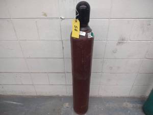 lot 58 image: Argon & Carbon Dioxide Bottle...