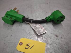 lot 51 image: RV Mate Polarized Adaptor Cord...