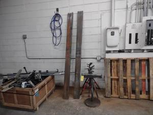 lot 44 image: (2) Steel Tubes (Fork Extensions,) 6x2x94...