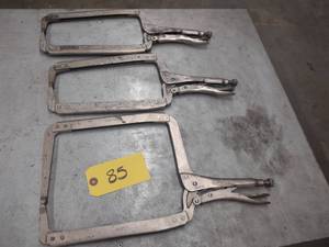 lot 85 image: (3) Vice Grips Clamps...