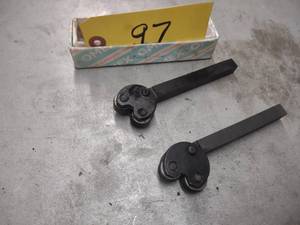 lot 97 image: (2) Knurling Tools...