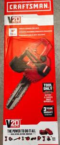 Brand New Craftsman Cordless Chainsaw ($129 Retail)
