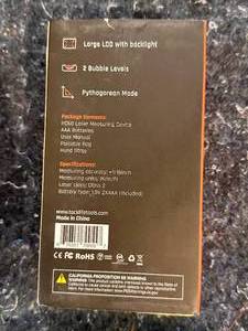 Brand New 196ft Large LED Laser Measure